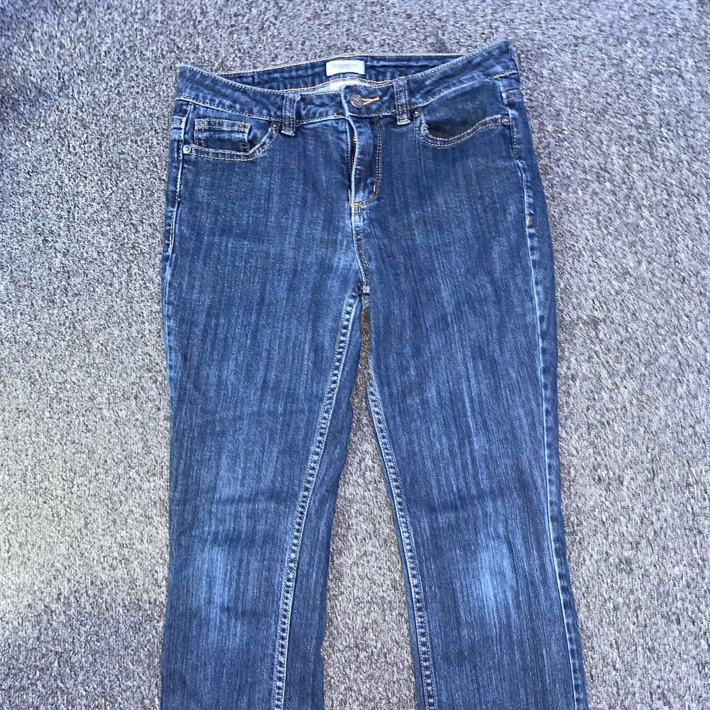 Liz Claiborne straight fit jeans petite 4
